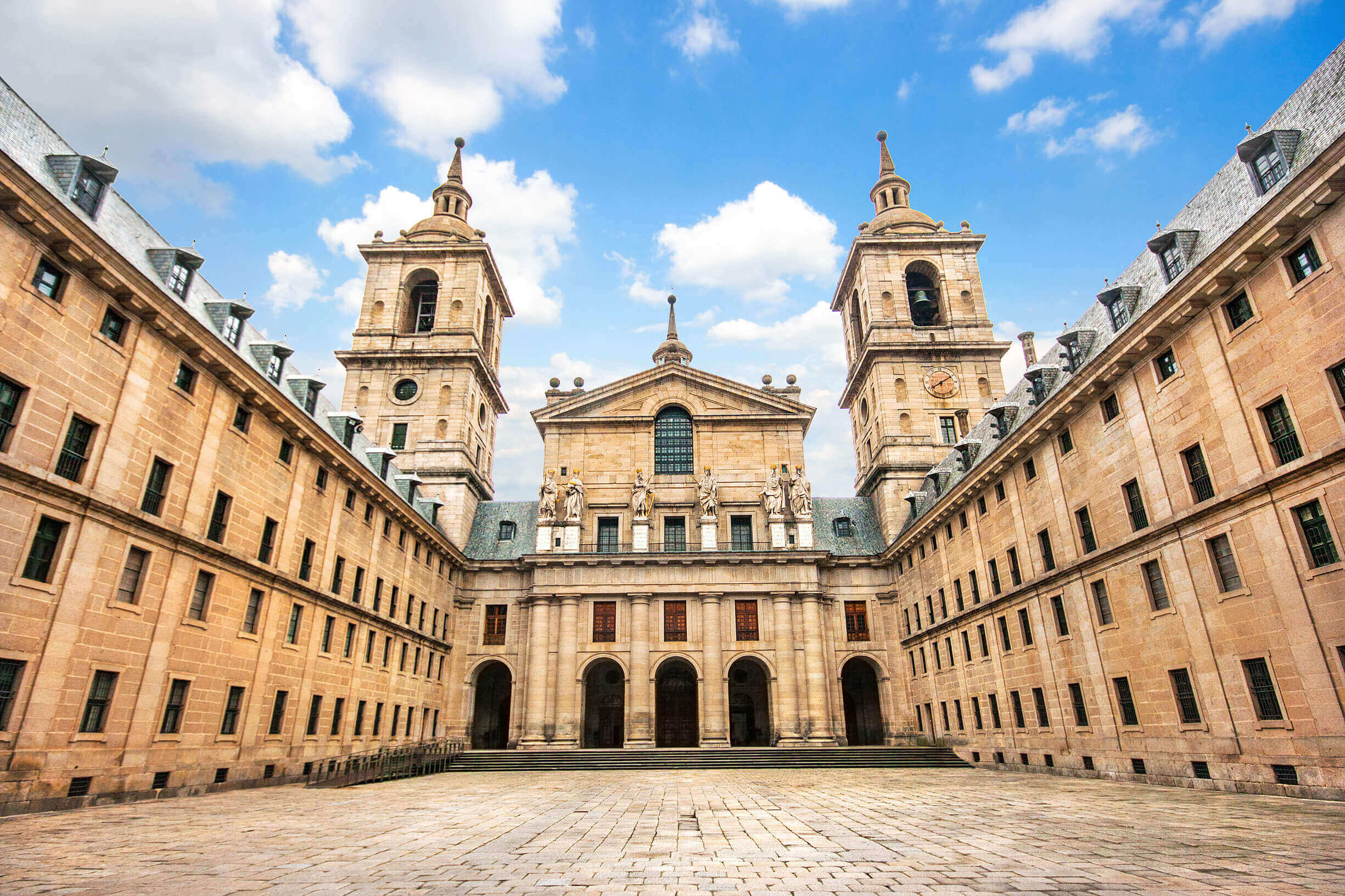 Royal Monastery of San Lorenzo de El Escorial near Madrid, Spain